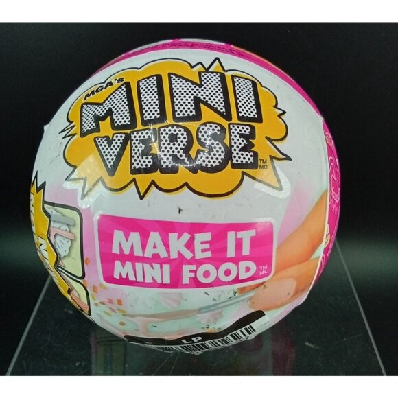 MGAs Mini Verse Make It Mini Food Diner Series 3 Collectible Surprise Ball Toy - Picture 1 of 4